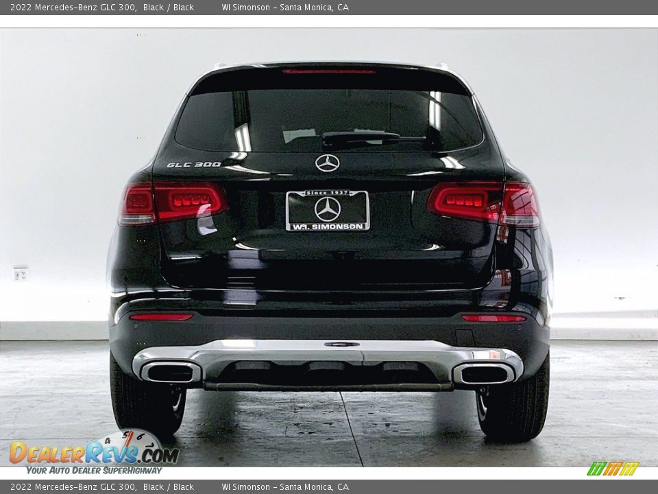 2022 Mercedes-Benz GLC 300 Black / Black Photo #3