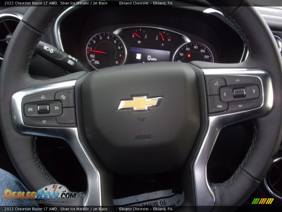 2022 Chevrolet Blazer LT AWD Steering Wheel Photo #25
