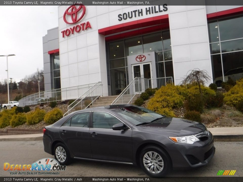 2013 Toyota Camry LE Magnetic Gray Metallic / Ash Photo #2