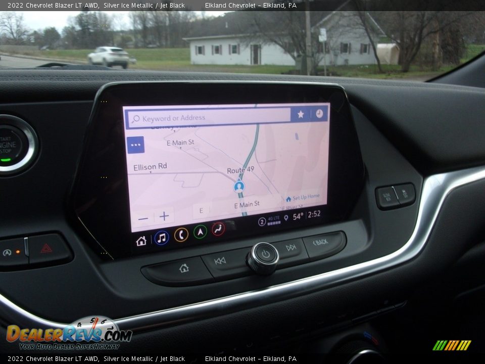Navigation of 2022 Chevrolet Blazer LT AWD Photo #31