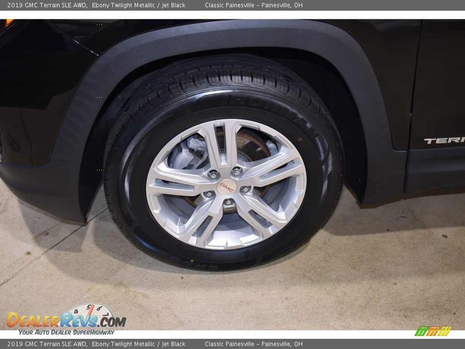 2019 GMC Terrain SLE AWD Ebony Twilight Metallic / Jet Black Photo #5