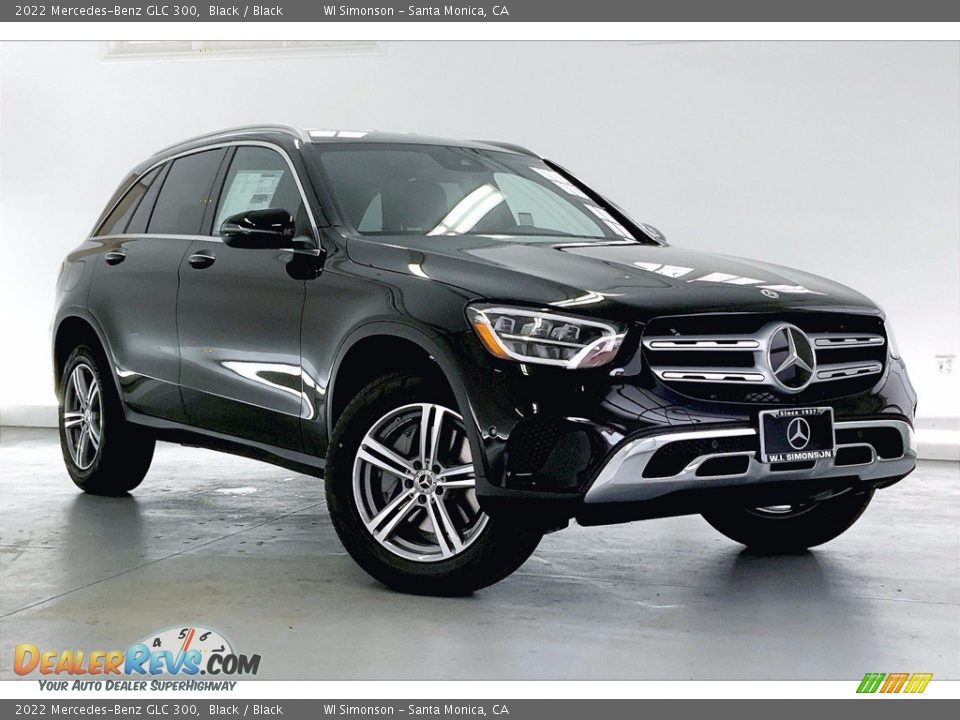 2022 Mercedes-Benz GLC 300 Black / Black Photo #12