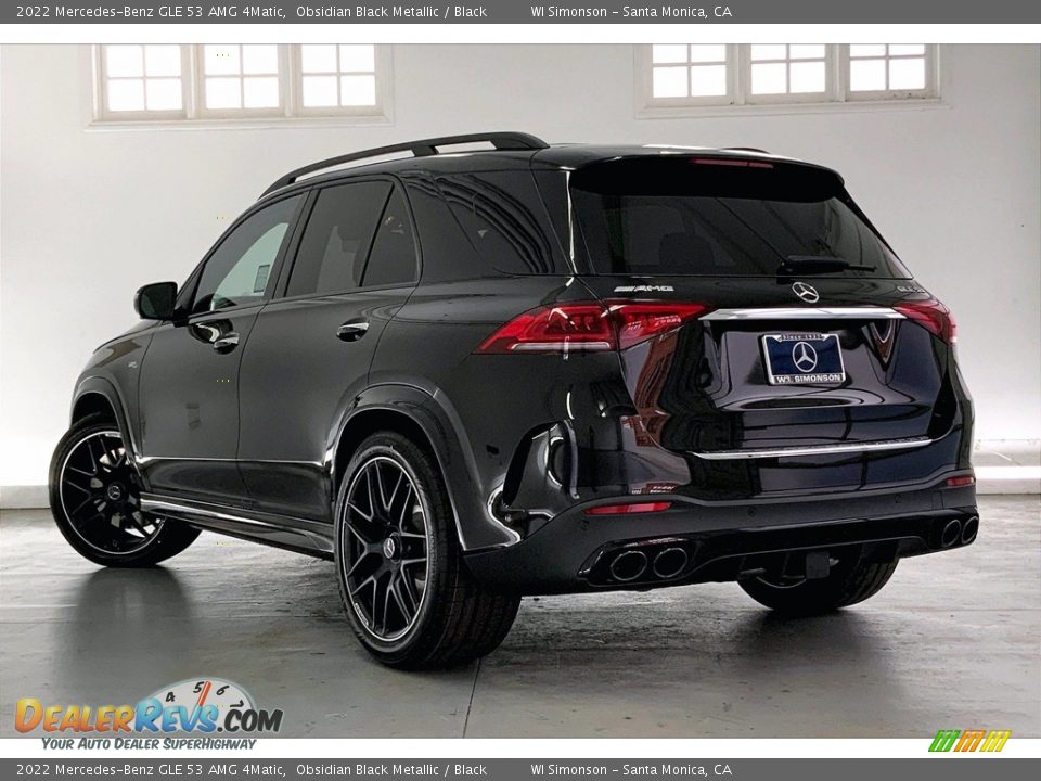 2022 Mercedes-Benz GLE 53 AMG 4Matic Obsidian Black Metallic / Black Photo #2