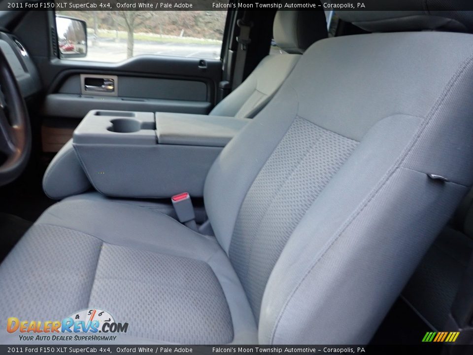 2011 Ford F150 XLT SuperCab 4x4 Oxford White / Pale Adobe Photo #16