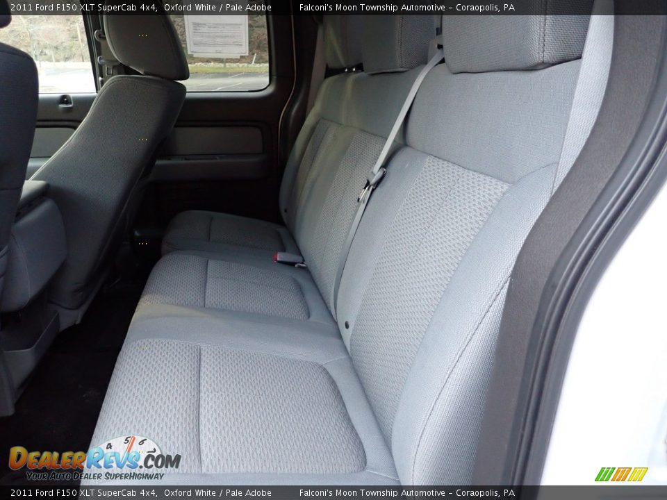 2011 Ford F150 XLT SuperCab 4x4 Oxford White / Pale Adobe Photo #17