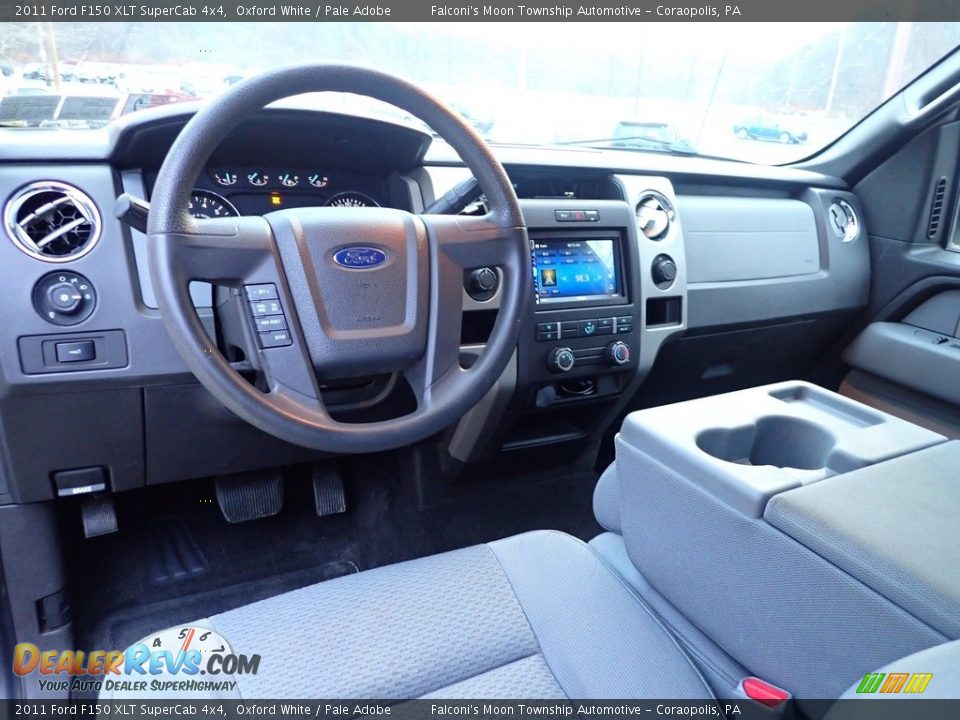 2011 Ford F150 XLT SuperCab 4x4 Oxford White / Pale Adobe Photo #19