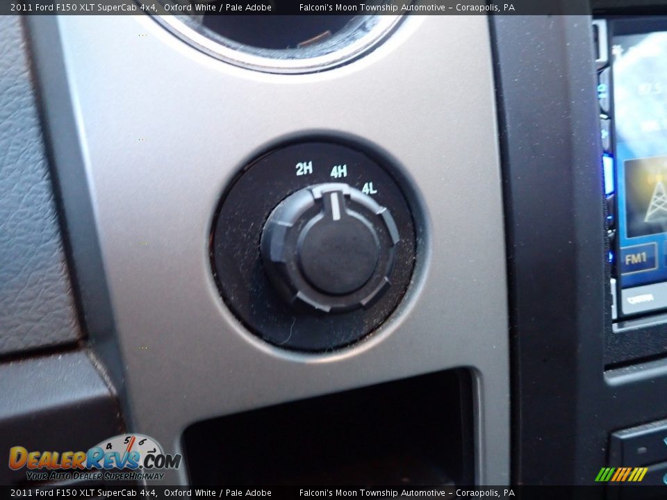 2011 Ford F150 XLT SuperCab 4x4 Oxford White / Pale Adobe Photo #22