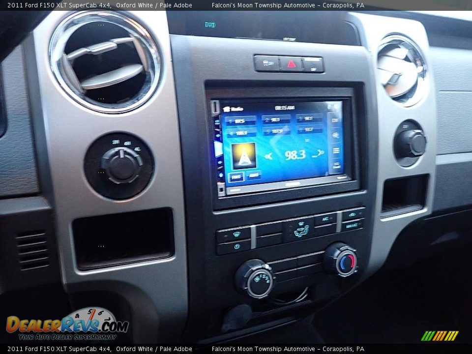 2011 Ford F150 XLT SuperCab 4x4 Oxford White / Pale Adobe Photo #23