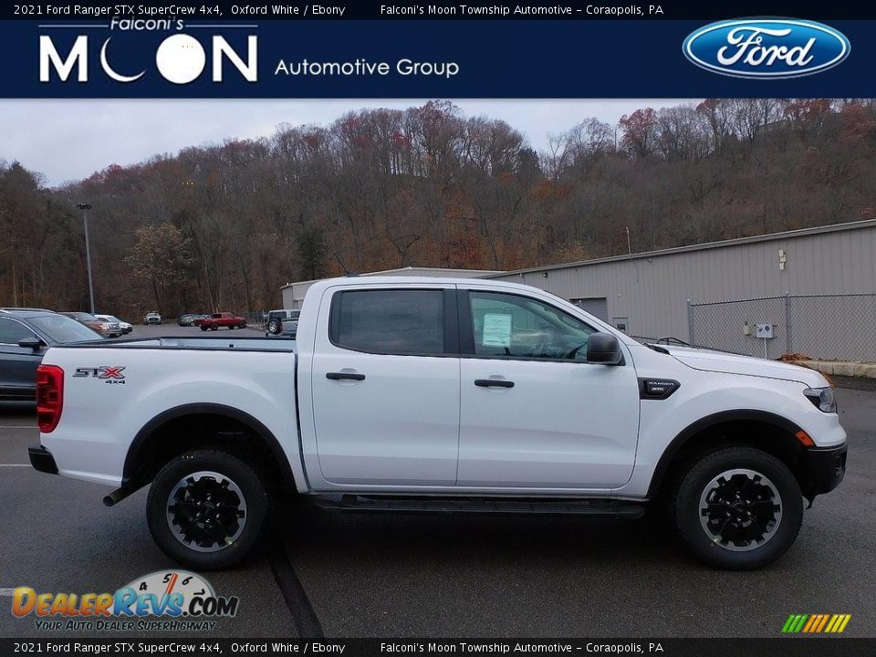 2021 Ford Ranger STX SuperCrew 4x4 Oxford White / Ebony Photo #1