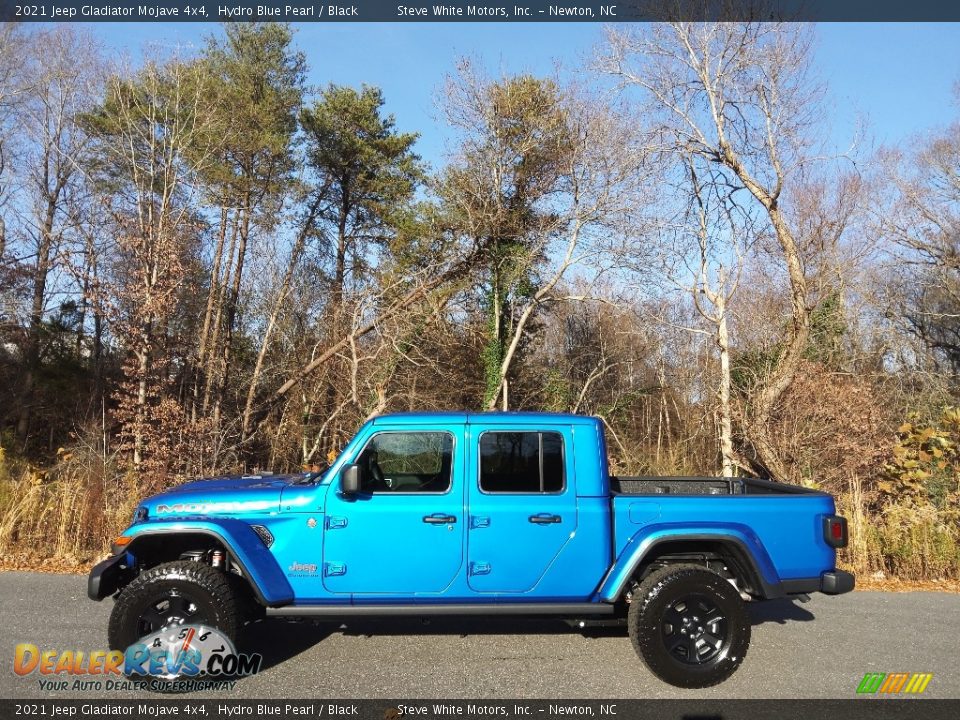 2021 Jeep Gladiator Mojave 4x4 Hydro Blue Pearl / Black Photo #1