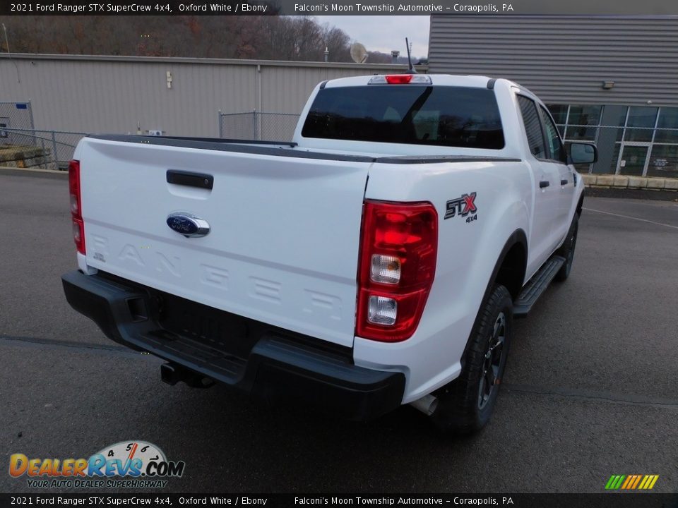 2021 Ford Ranger STX SuperCrew 4x4 Oxford White / Ebony Photo #2