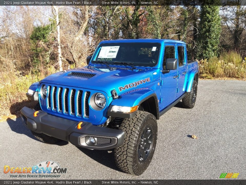 2021 Jeep Gladiator Mojave 4x4 Hydro Blue Pearl / Black Photo #2