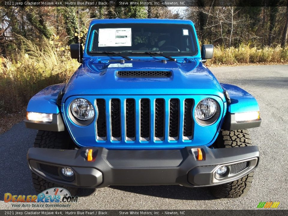 2021 Jeep Gladiator Mojave 4x4 Hydro Blue Pearl / Black Photo #3