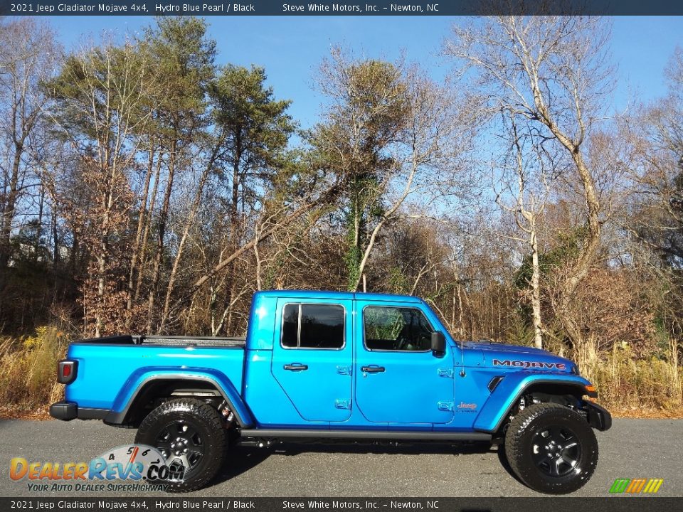 2021 Jeep Gladiator Mojave 4x4 Hydro Blue Pearl / Black Photo #5