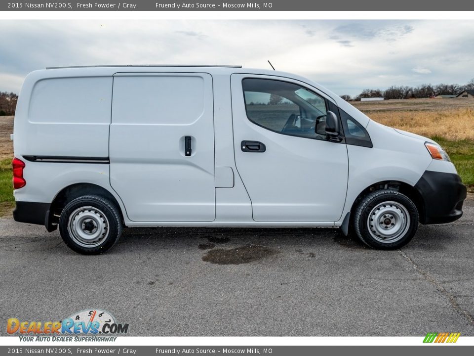 2015 Nissan NV200 S Fresh Powder / Gray Photo #3