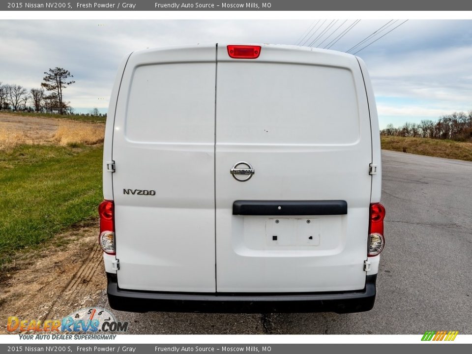 2015 Nissan NV200 S Fresh Powder / Gray Photo #5