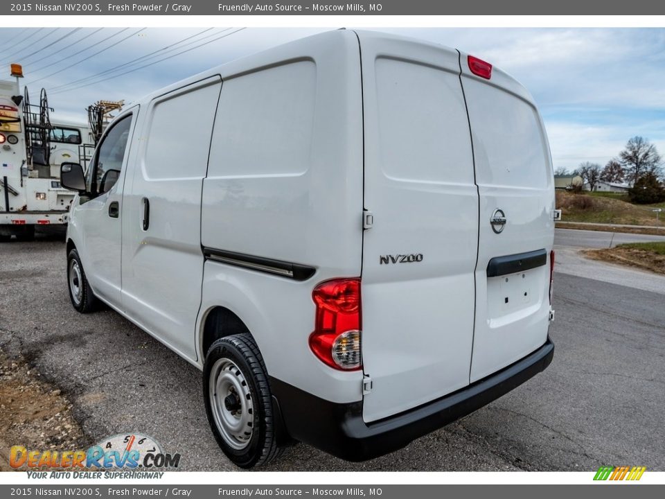 2015 Nissan NV200 S Fresh Powder / Gray Photo #6