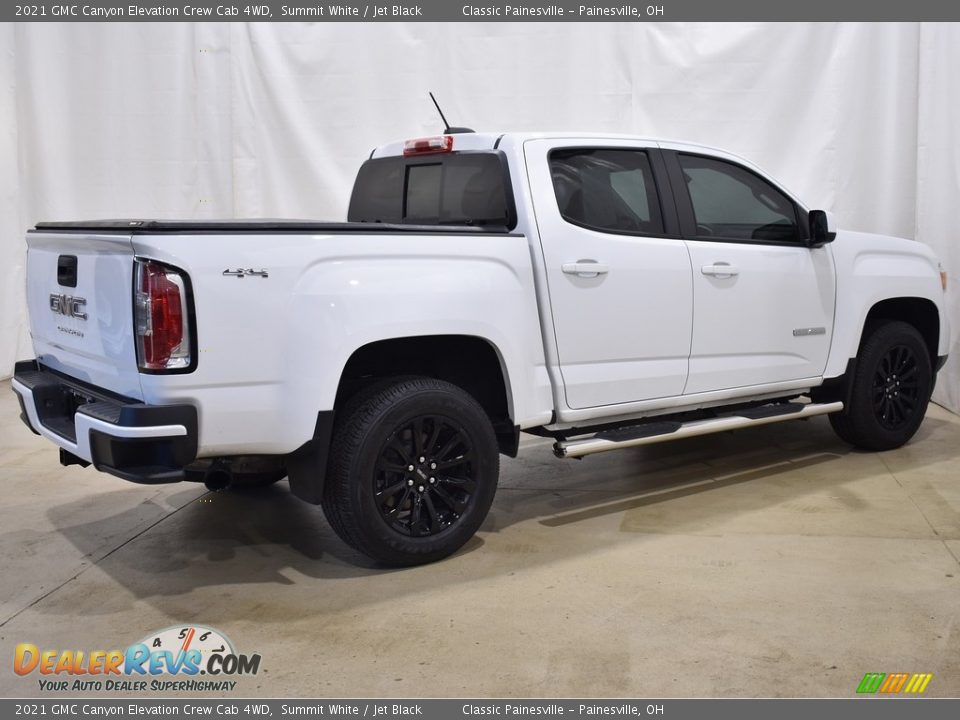 2021 GMC Canyon Elevation Crew Cab 4WD Summit White / Jet Black Photo #2