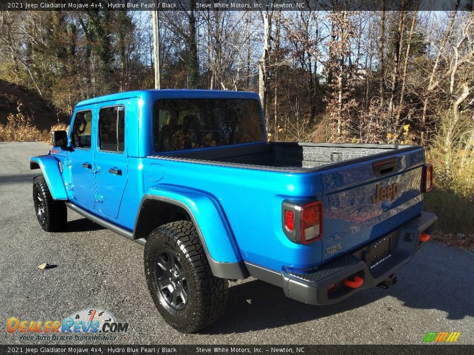 2021 Jeep Gladiator Mojave 4x4 Hydro Blue Pearl / Black Photo #9