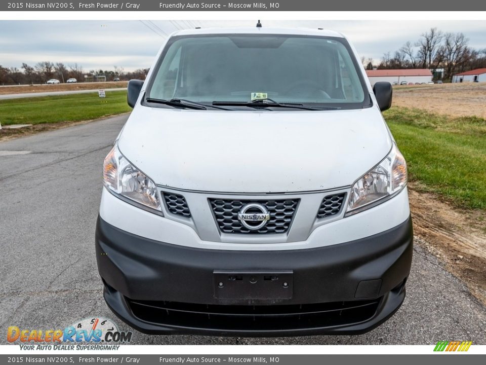 2015 Nissan NV200 S Fresh Powder / Gray Photo #9