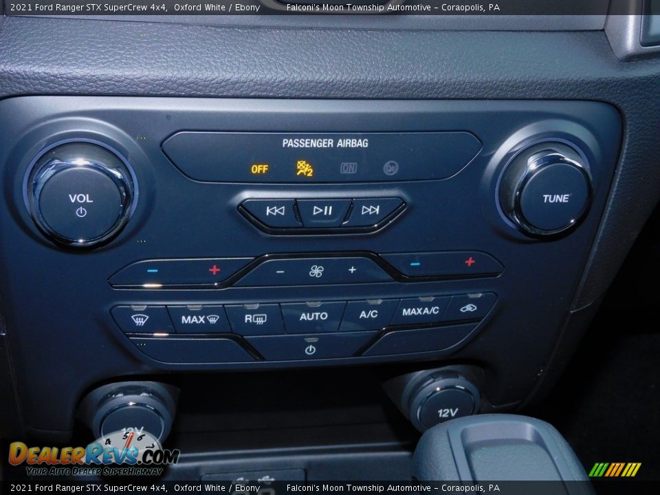 2021 Ford Ranger STX SuperCrew 4x4 Oxford White / Ebony Photo #17