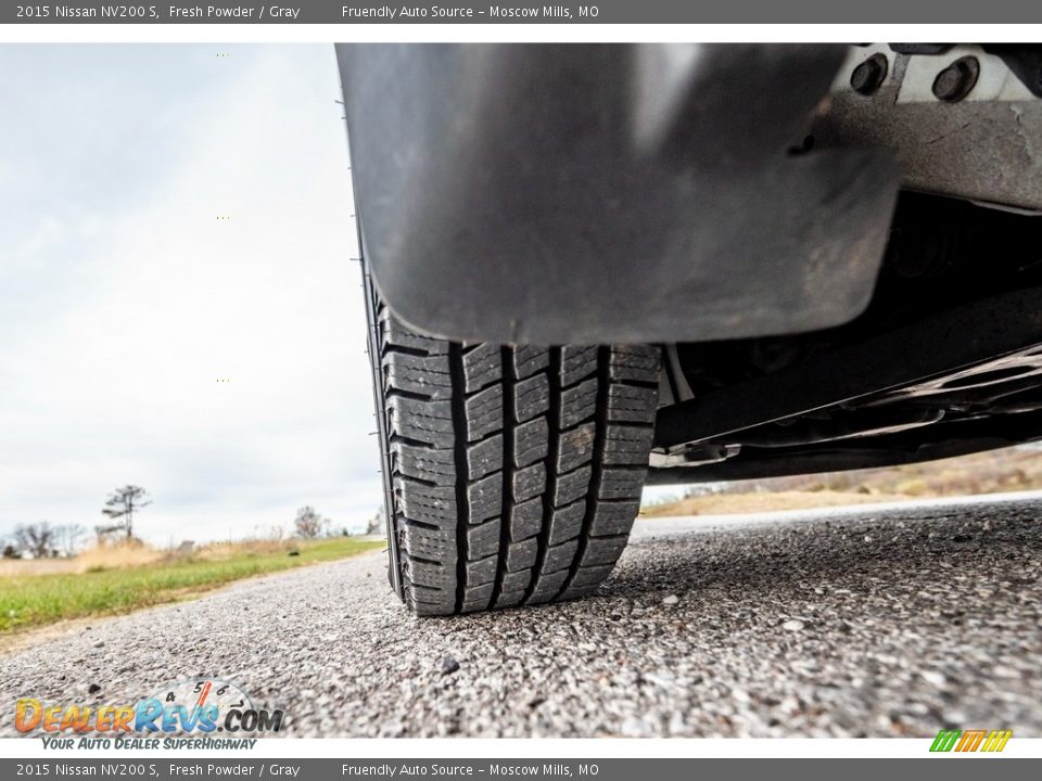 2015 Nissan NV200 S Fresh Powder / Gray Photo #15