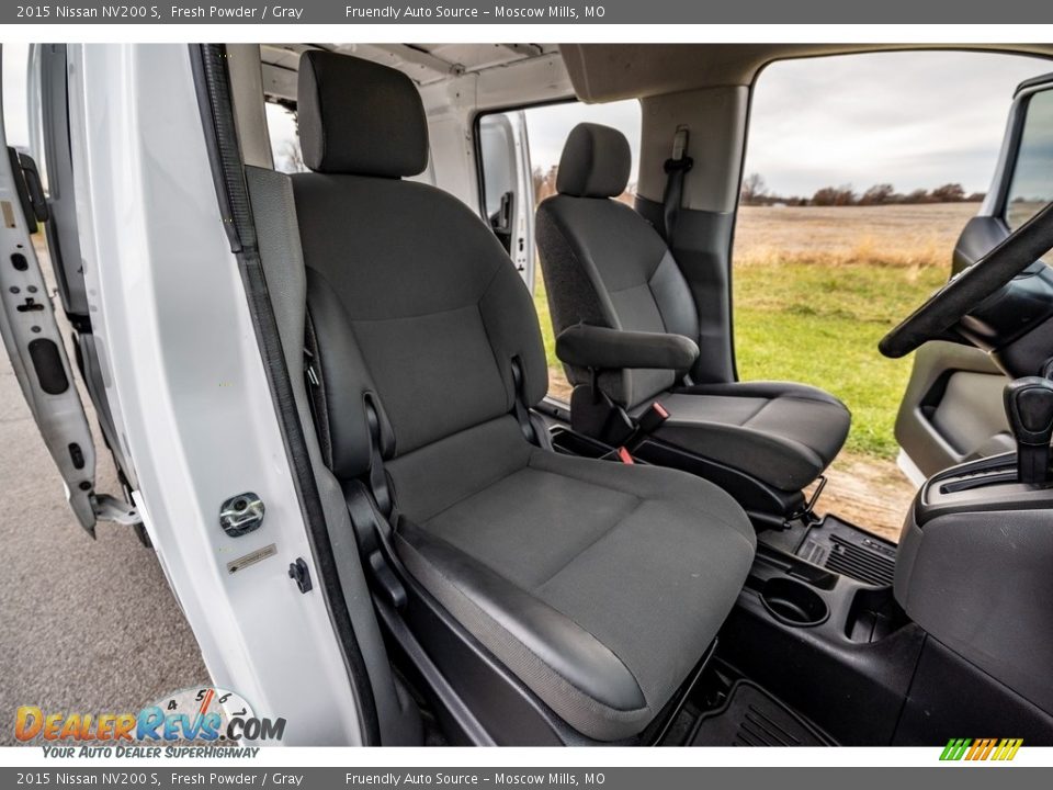 2015 Nissan NV200 S Fresh Powder / Gray Photo #26