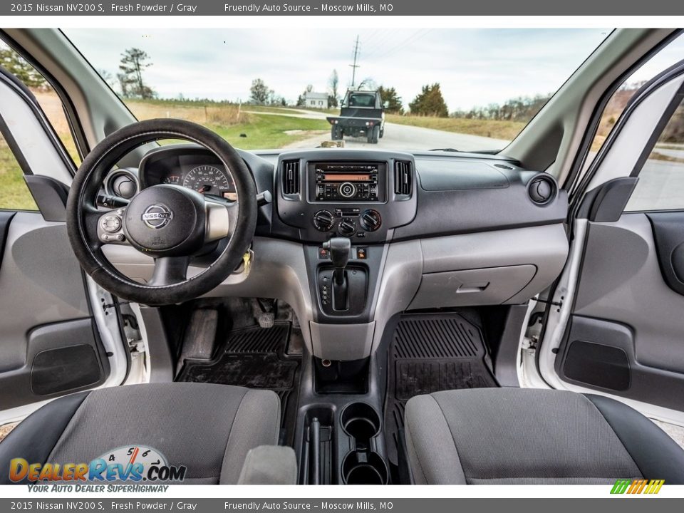 2015 Nissan NV200 S Fresh Powder / Gray Photo #27