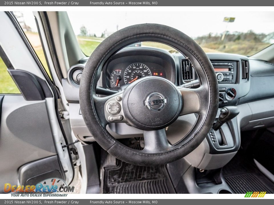 2015 Nissan NV200 S Fresh Powder / Gray Photo #29