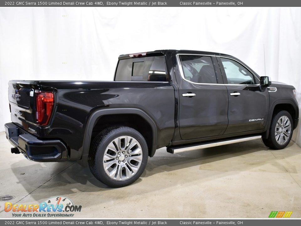 2022 GMC Sierra 1500 Limited Denali Crew Cab 4WD Ebony Twilight Metallic / Jet Black Photo #2