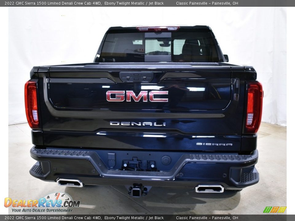 2022 GMC Sierra 1500 Limited Denali Crew Cab 4WD Ebony Twilight Metallic / Jet Black Photo #3