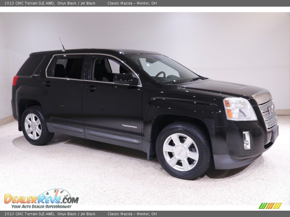 2013 GMC Terrain SLE AWD Onyx Black / Jet Black Photo #1