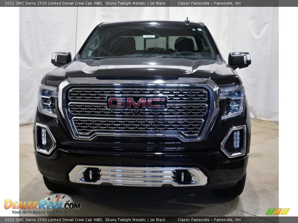 2022 GMC Sierra 1500 Limited Denali Crew Cab 4WD Ebony Twilight Metallic / Jet Black Photo #4