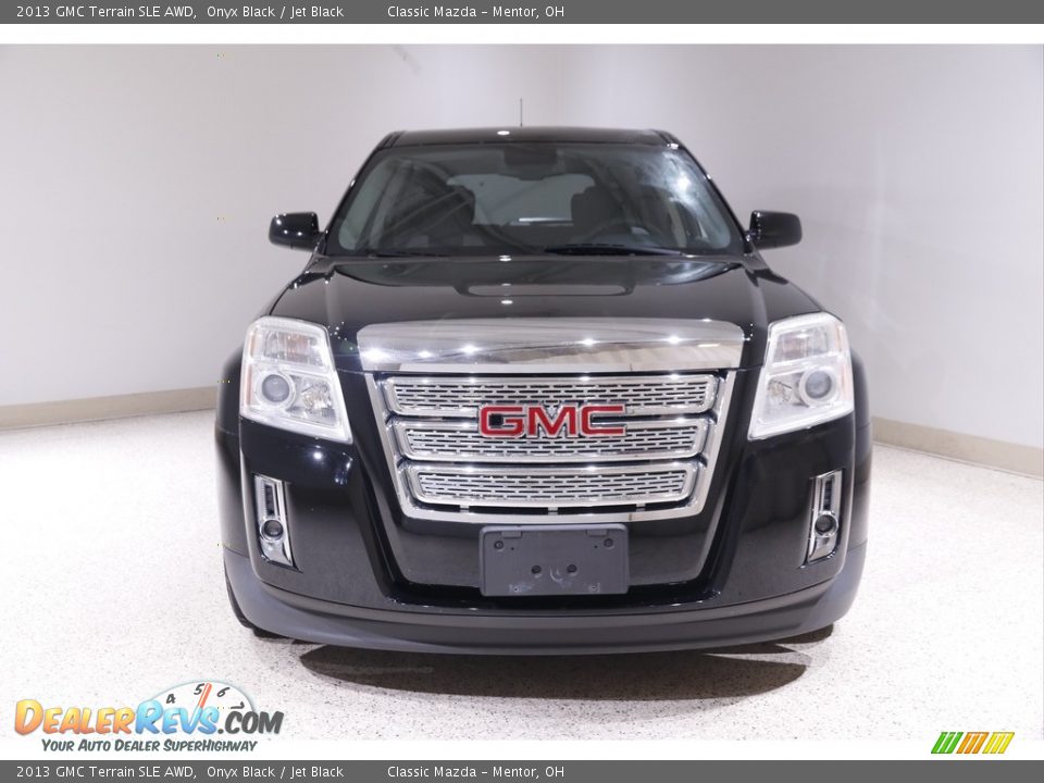 2013 GMC Terrain SLE AWD Onyx Black / Jet Black Photo #2