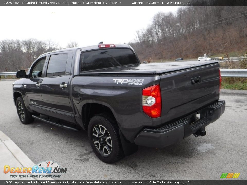 2020 Toyota Tundra Limited CrewMax 4x4 Magnetic Gray Metallic / Graphite Photo #15