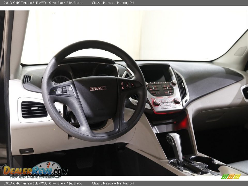 2013 GMC Terrain SLE AWD Onyx Black / Jet Black Photo #6
