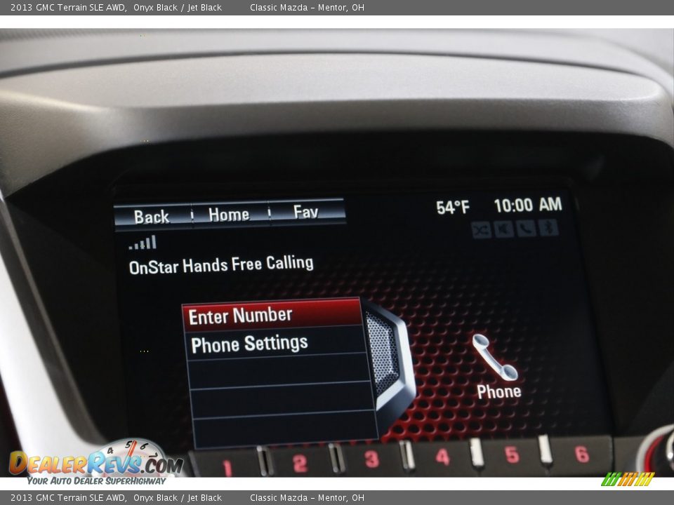 2013 GMC Terrain SLE AWD Onyx Black / Jet Black Photo #11