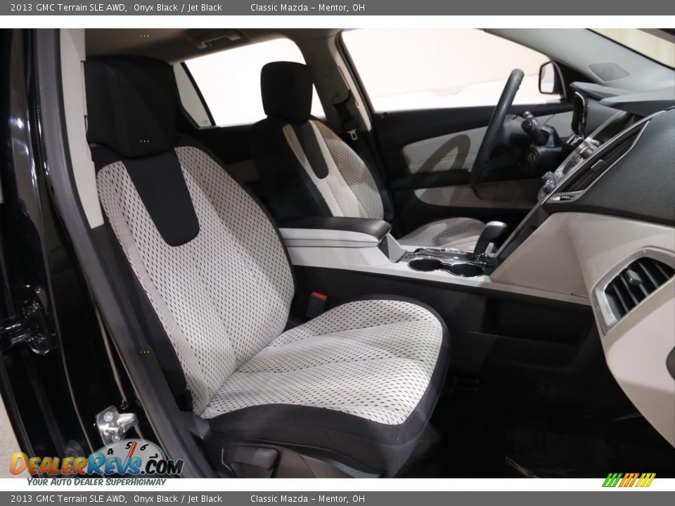 2013 GMC Terrain SLE AWD Onyx Black / Jet Black Photo #14
