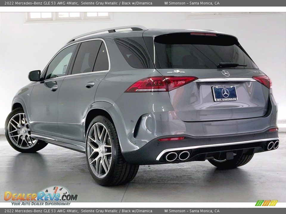 2022 Mercedes-Benz GLE 53 AMG 4Matic Selenite Gray Metallic / Black w/Dinamica Photo #2