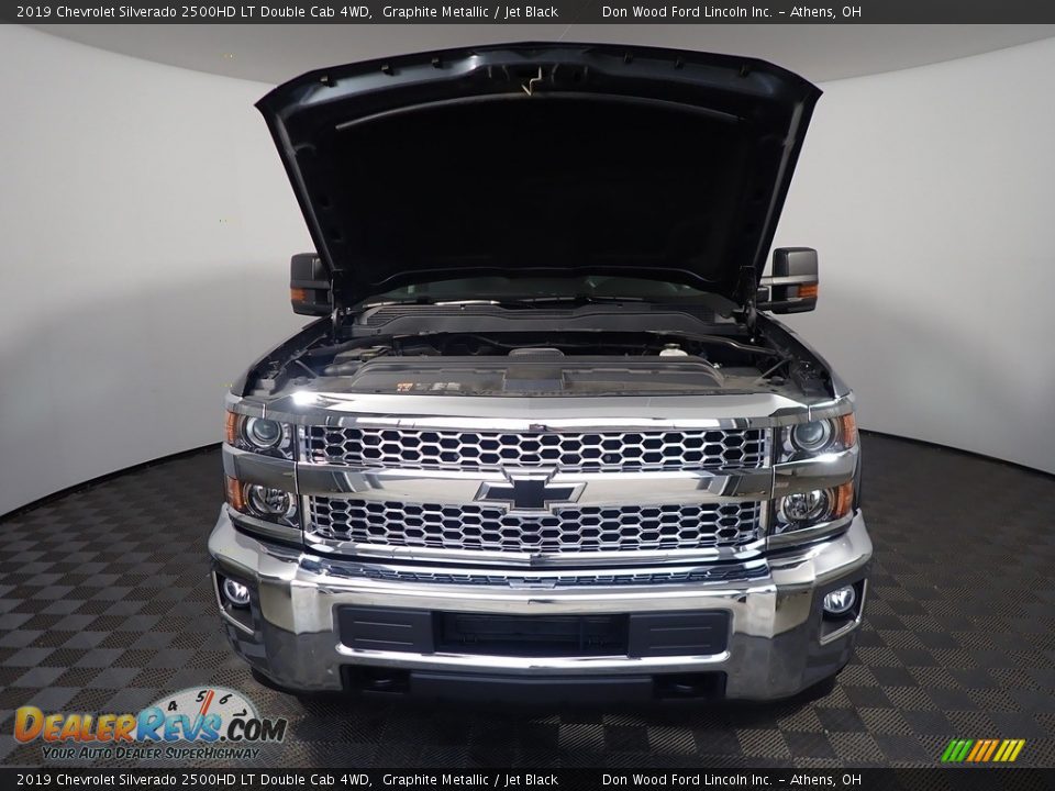 2019 Chevrolet Silverado 2500HD LT Double Cab 4WD Graphite Metallic / Jet Black Photo #6