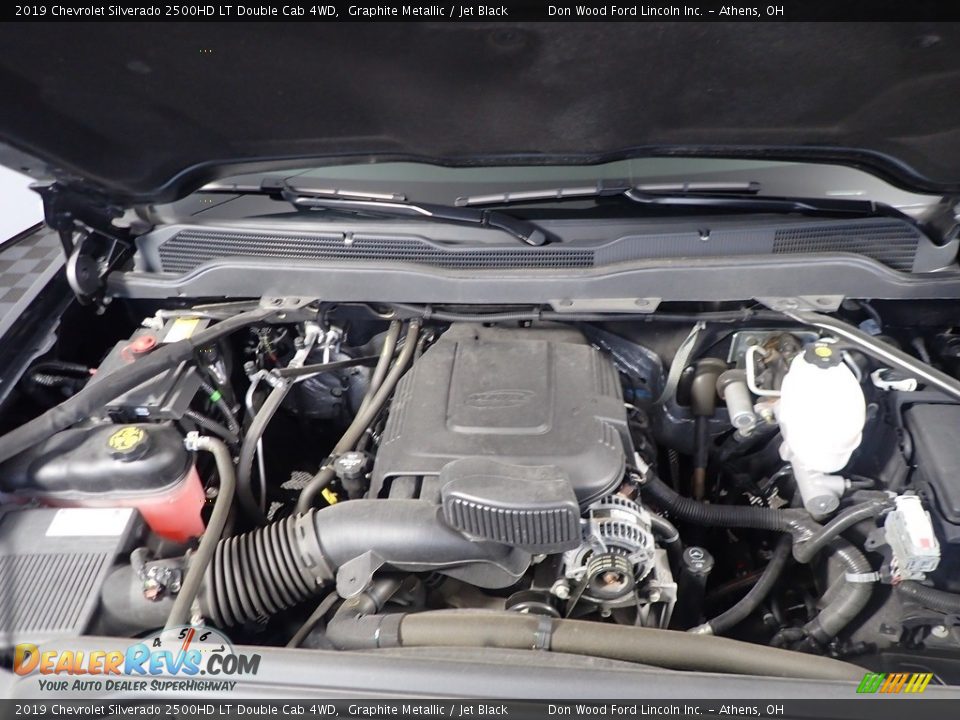 2019 Chevrolet Silverado 2500HD LT Double Cab 4WD Graphite Metallic / Jet Black Photo #7