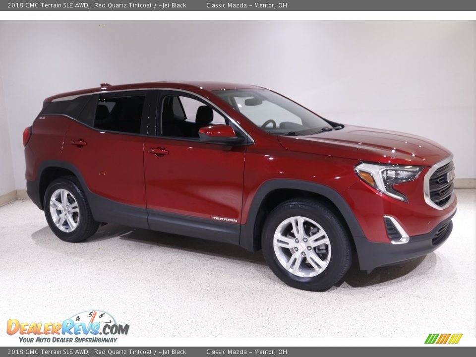 2018 GMC Terrain SLE AWD Red Quartz Tintcoat / ­Jet Black Photo #1