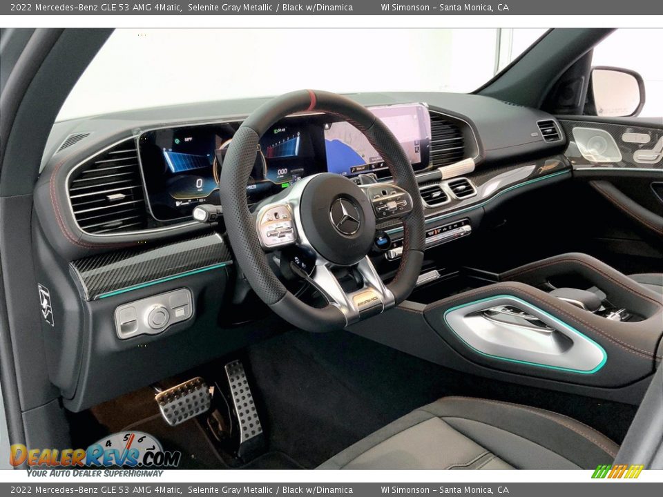 2022 Mercedes-Benz GLE 53 AMG 4Matic Selenite Gray Metallic / Black w/Dinamica Photo #4