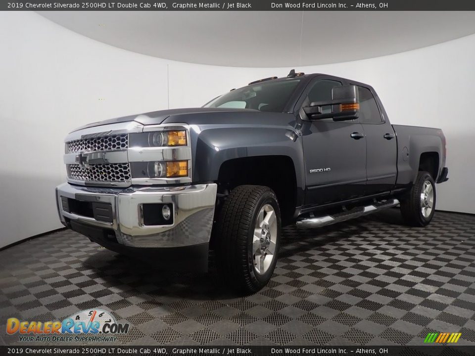 2019 Chevrolet Silverado 2500HD LT Double Cab 4WD Graphite Metallic / Jet Black Photo #8