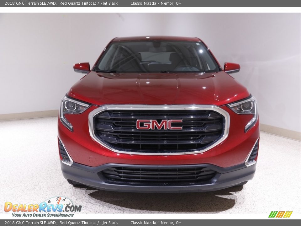 2018 GMC Terrain SLE AWD Red Quartz Tintcoat / ­Jet Black Photo #2