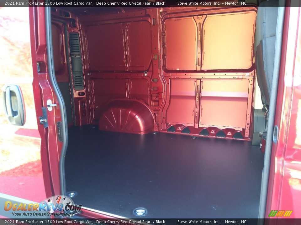 2021 Ram ProMaster 1500 Low Roof Cargo Van Deep Cherry Red Crystal Pearl / Black Photo #13