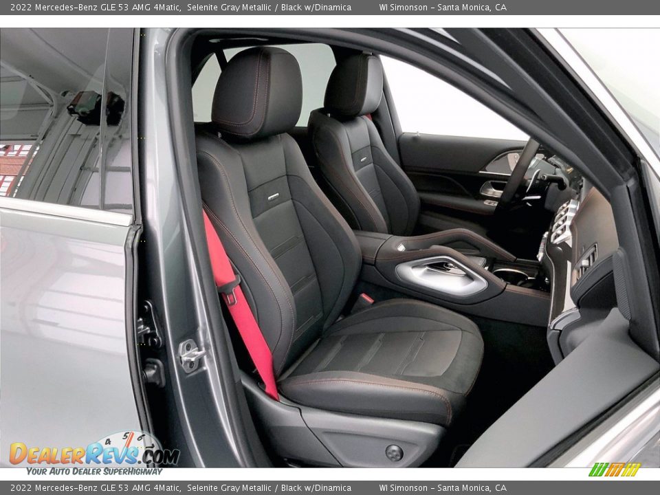 Black w/Dinamica Interior - 2022 Mercedes-Benz GLE 53 AMG 4Matic Photo #5