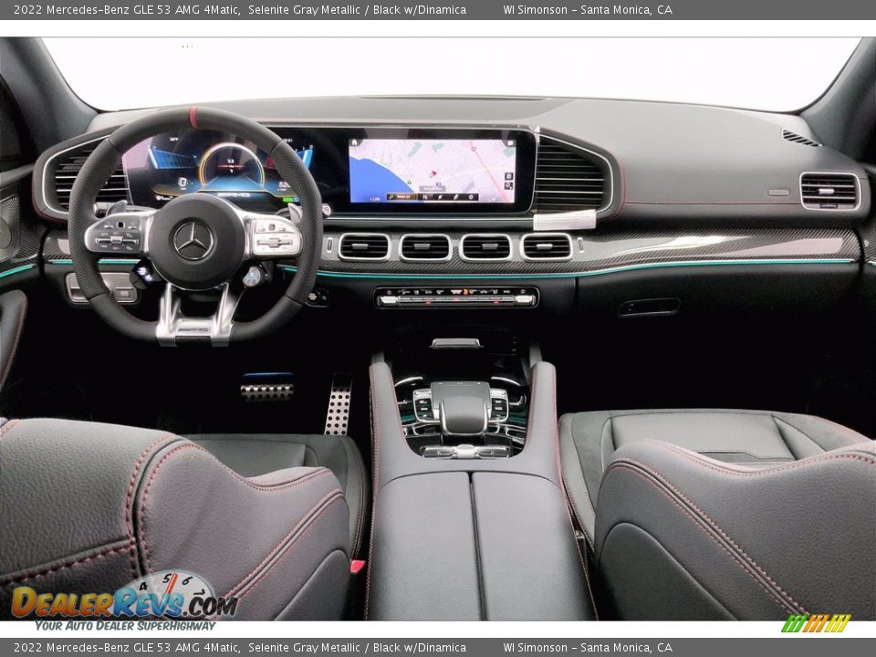 Dashboard of 2022 Mercedes-Benz GLE 53 AMG 4Matic Photo #6