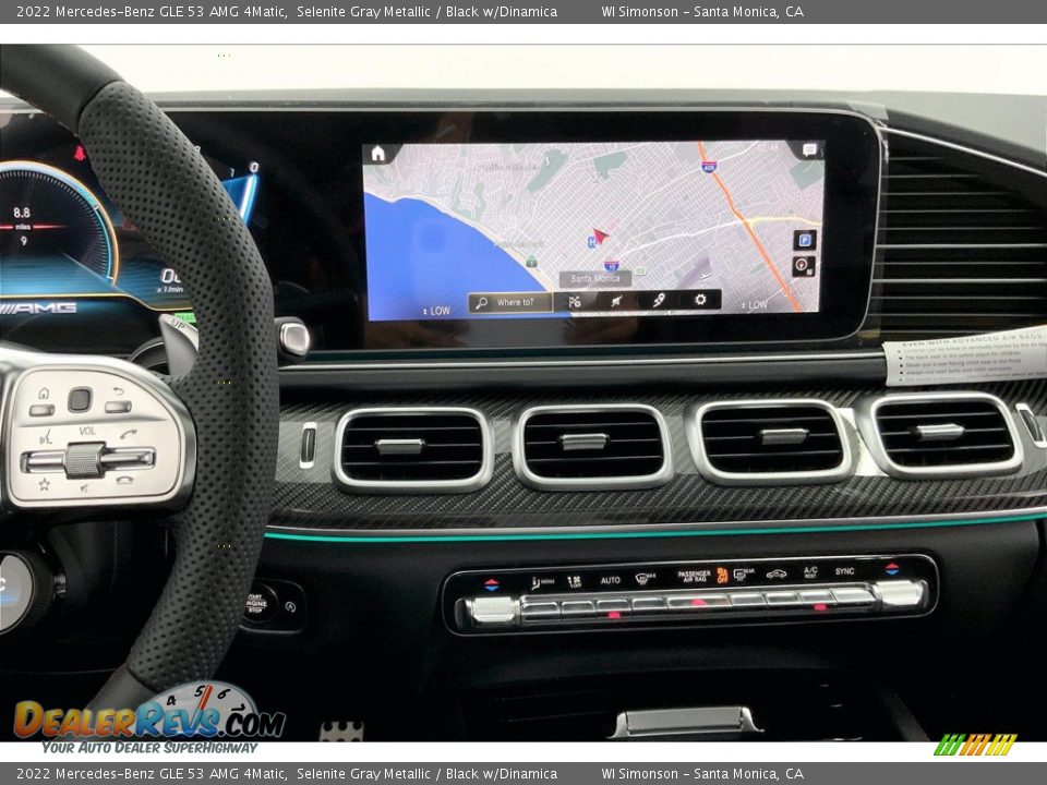 Navigation of 2022 Mercedes-Benz GLE 53 AMG 4Matic Photo #7