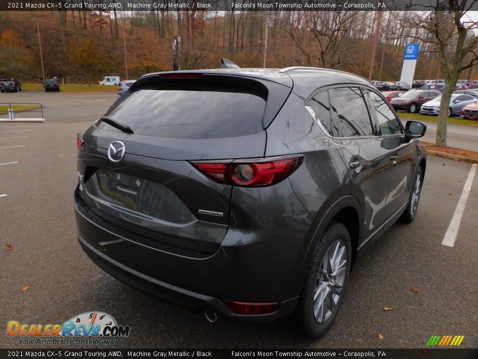 2021 Mazda CX-5 Grand Touring AWD Machine Gray Metallic / Black Photo #2